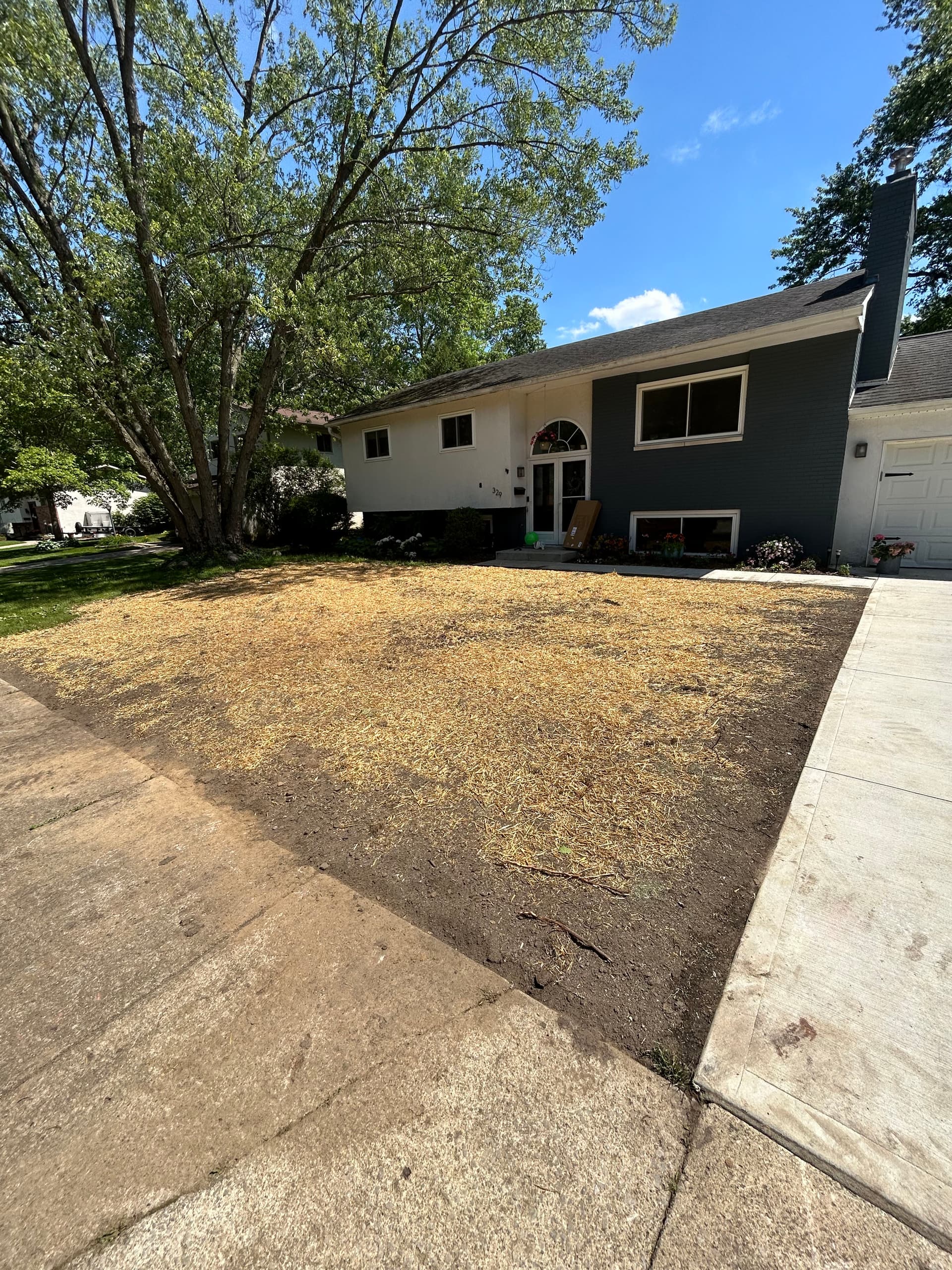 Full Yard Reset With Fresh Topsoil Seed and Gravel