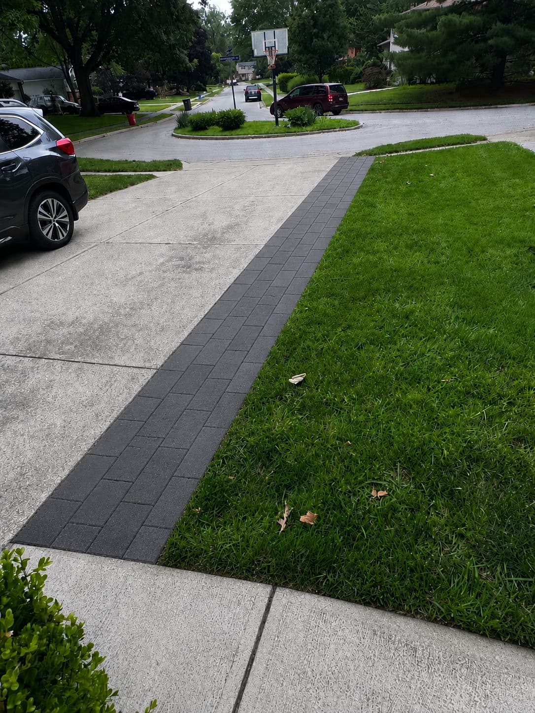 Project Worthington Ohio Driveway Extension and Paver Walkway image