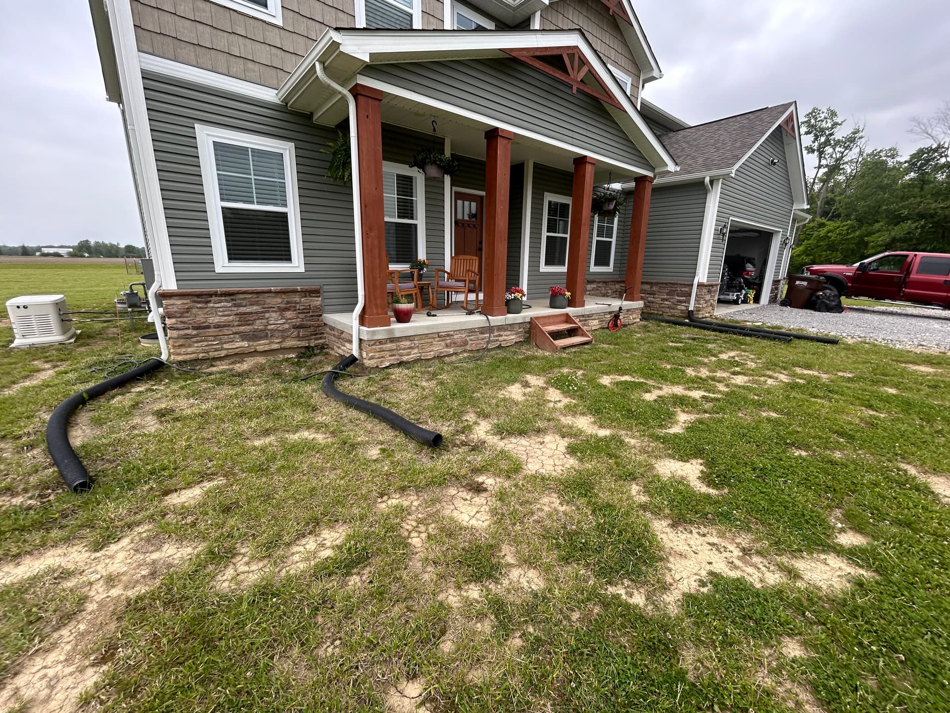 Gallery photos for Delaware Front Entry Gets Pavers, Plants, and Proper Drainage: Image #2
